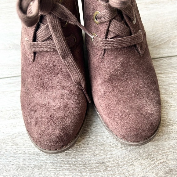 Skechers Women Bobs Tumble Weed Ghost Town Chukka Boots in Brown - Picture 4 of 13